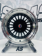 15” AS- ALPINA 7619 4/100 & 4/114 WHEELS Black